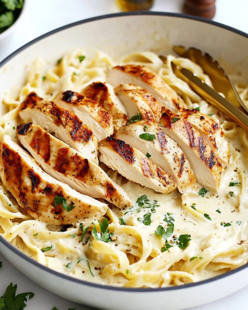 Chicken Fettuccine Alfredo Recipe