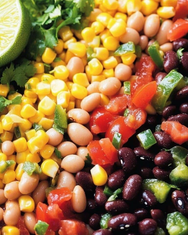 15 Minute Mexican Bean Salad Recipe