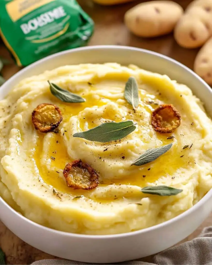 Brown Butter Boursin Mashed Potatoes Recipe