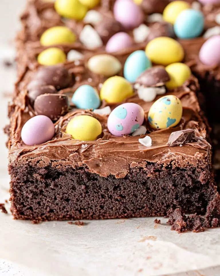 Cadbury Egg Brownies Recipe