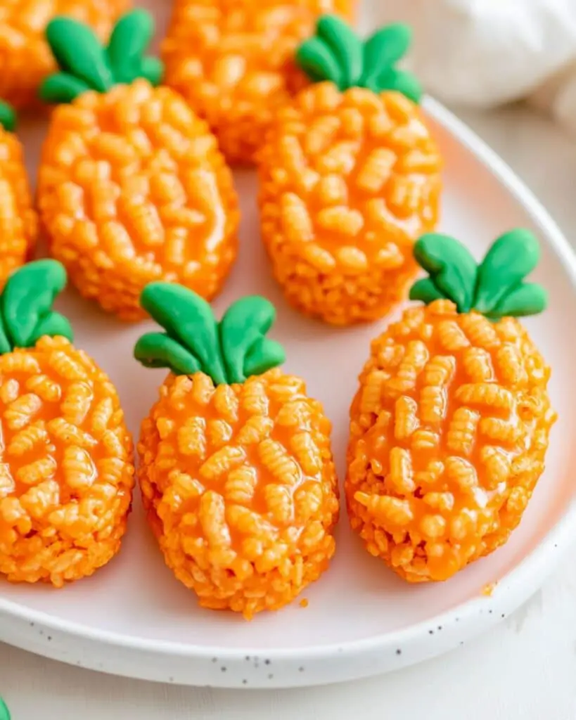 Carrot Rice Krispie Treats Recipe