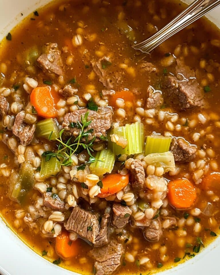 Beef Barley Soup Recipe