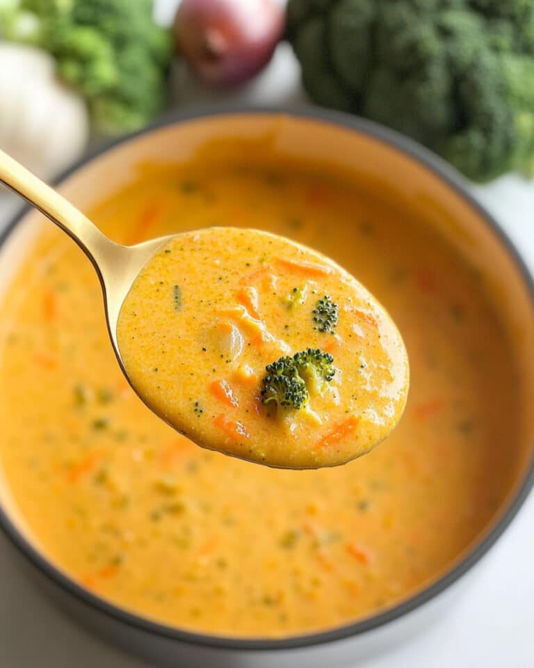 Broccoli Cheddar Soup Recipe