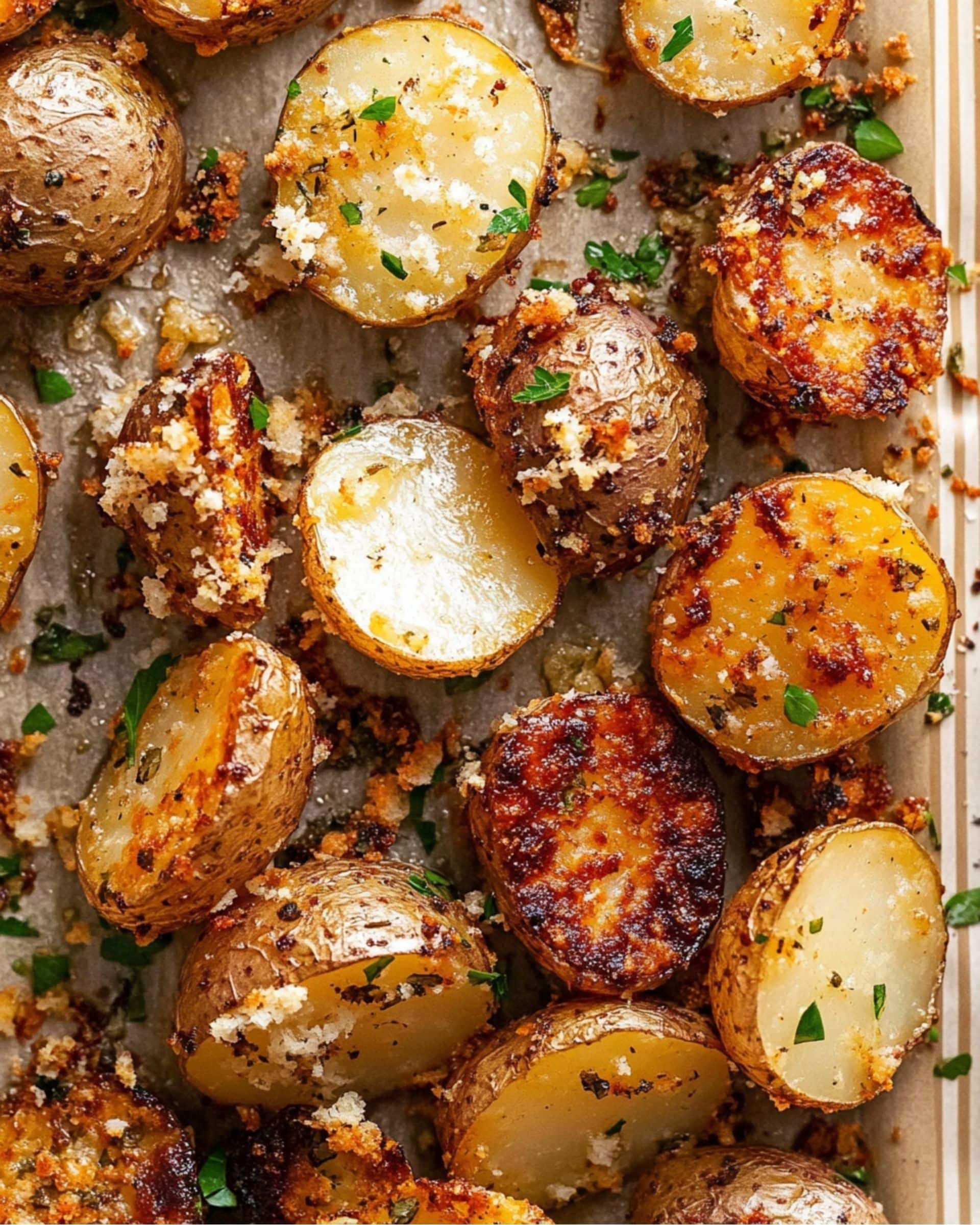 Crispy Parmesan Potatoes Recipe