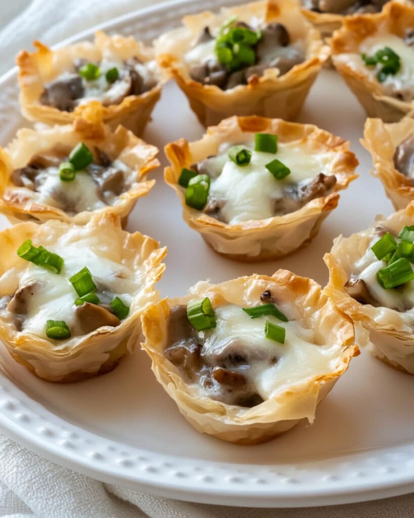 Crispy Mushroom Cup Appetizers Recipe