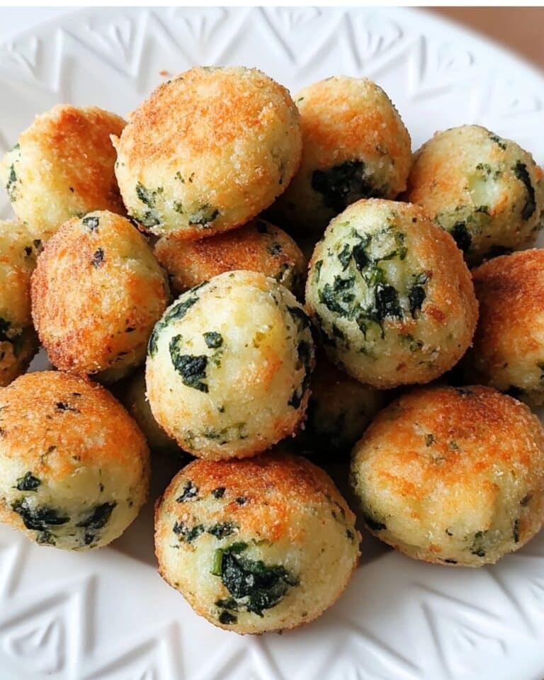 Spinach Potato Croquettes