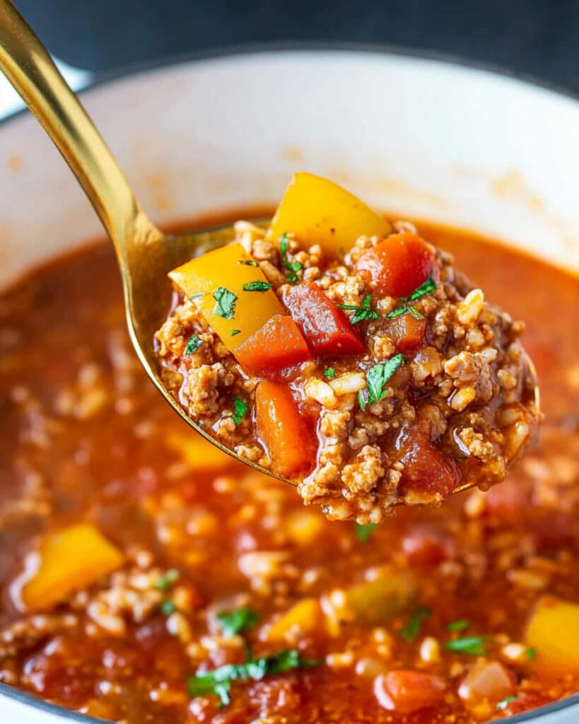 Stuffed Pepper Soup Recipe