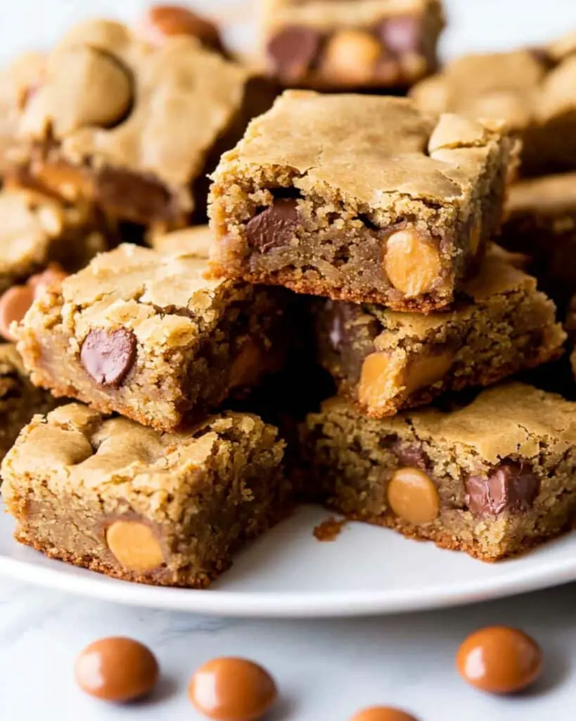 Peanut Butter Blondies