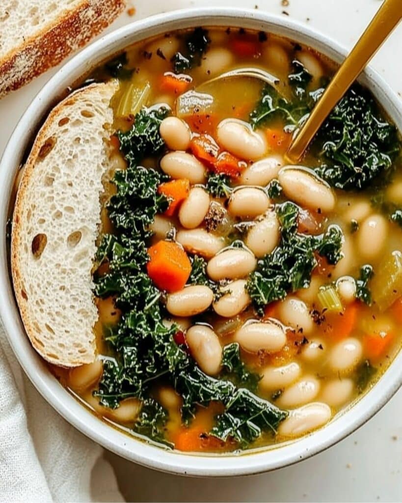 Tuscan White Bean Soup Recipe