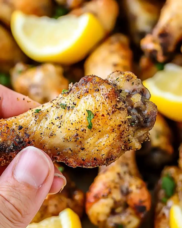 Lemon Pepper Wings Recipe