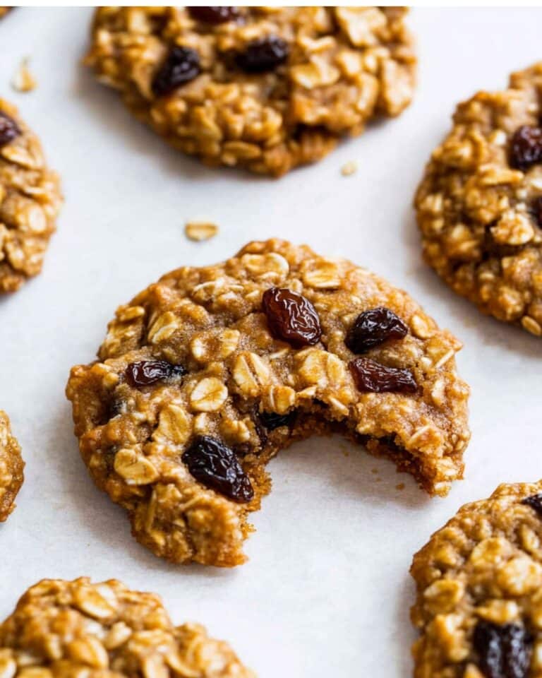 Soft and Chewy Oatmeal Raisin Cookies Recipe