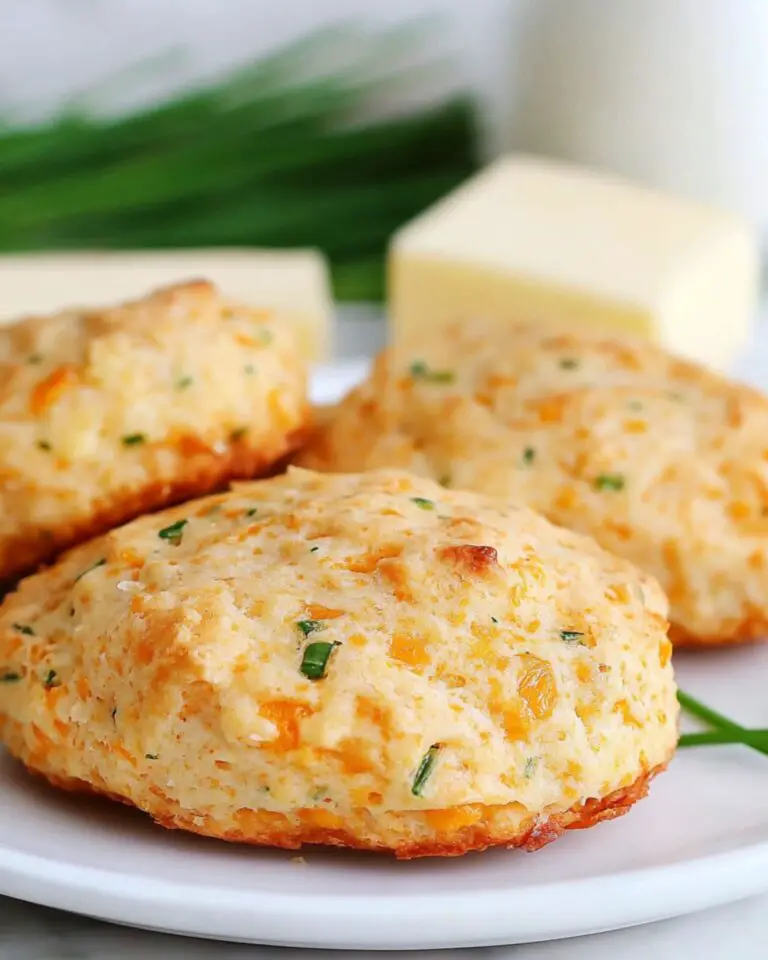 Cheddar and Chive Drop Biscuits Recipe