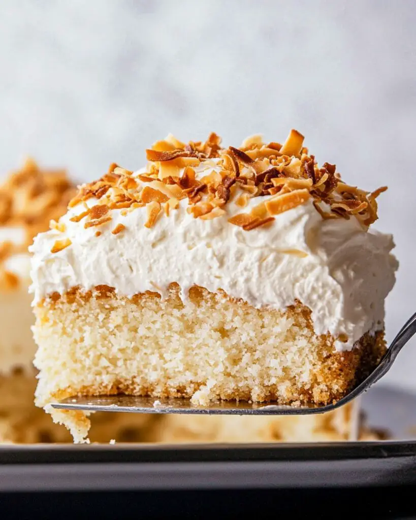 Coconut Poke Cake Recipe