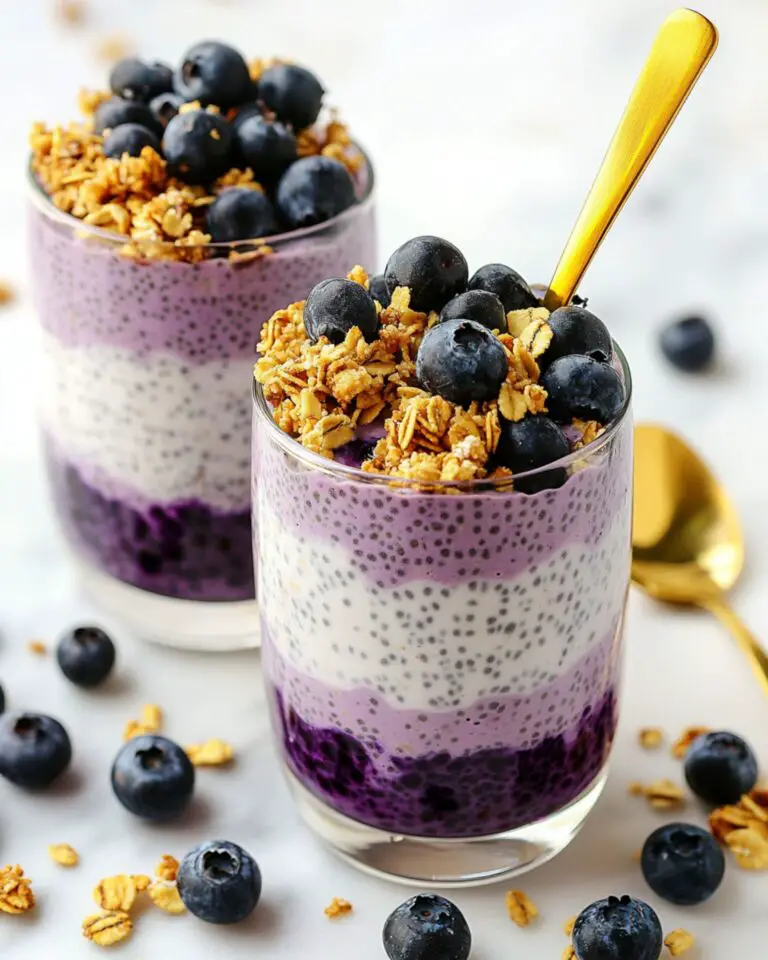 High-Protein Lemon Blueberry Overnight Oats Recipe