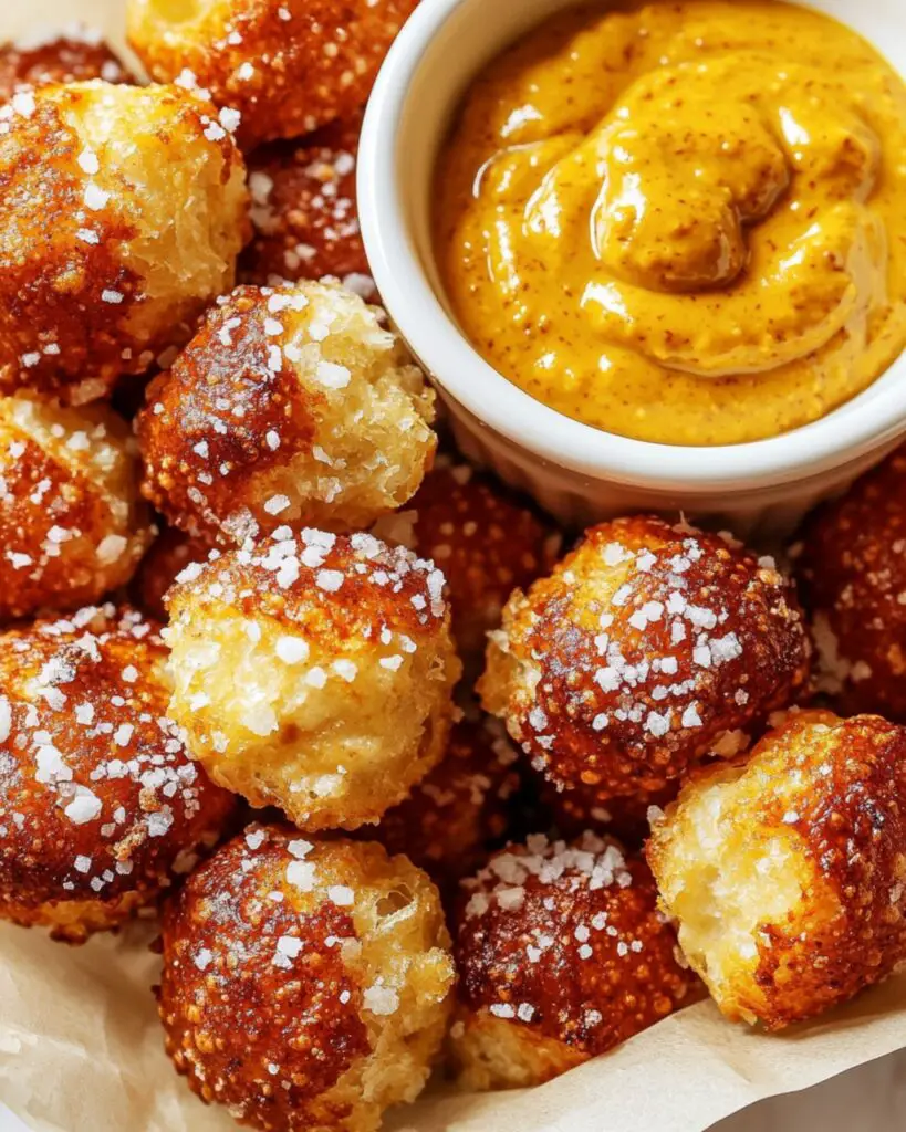 Soft Pretzel Bites Recipe