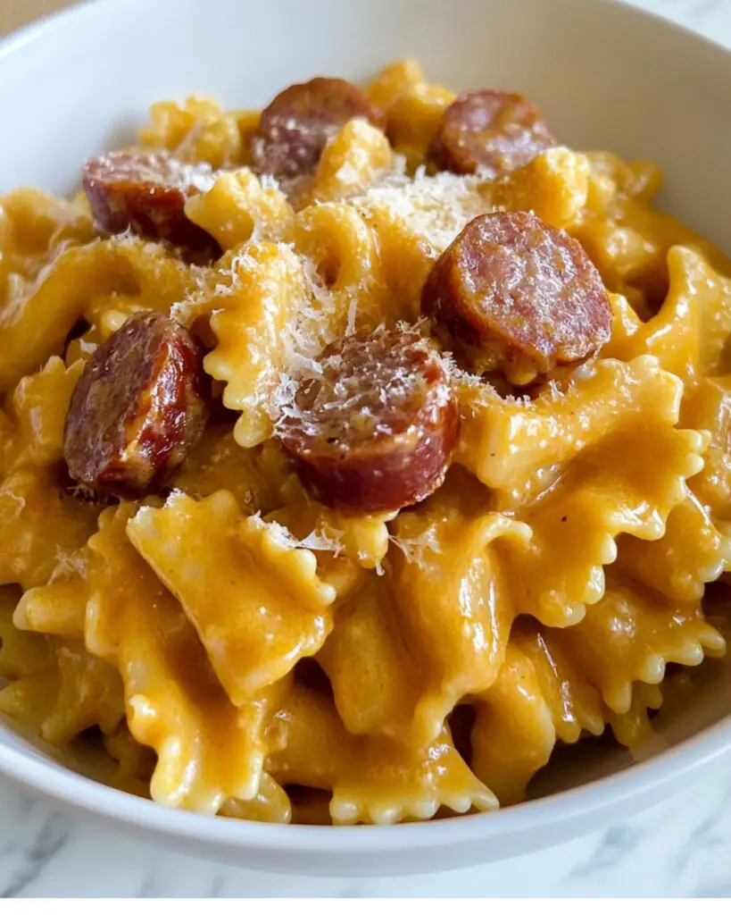 Creamy Chorizo Pasta Recipe