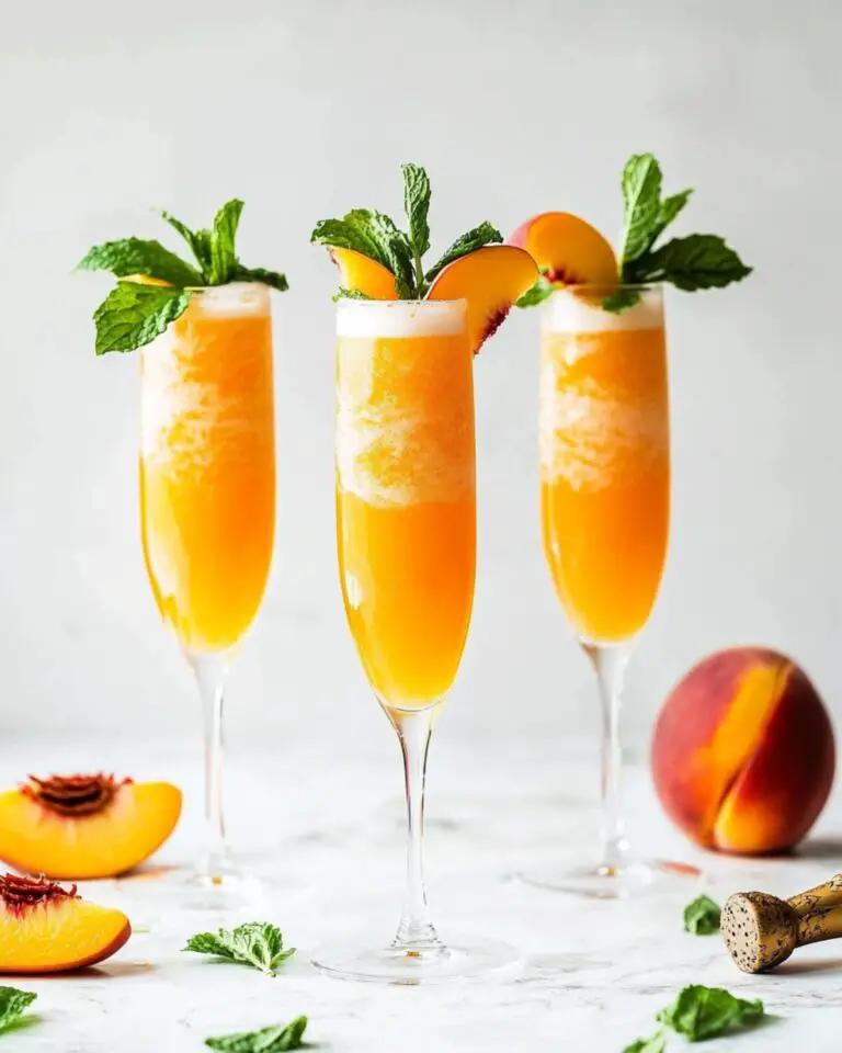 Peach Bellini Recipe