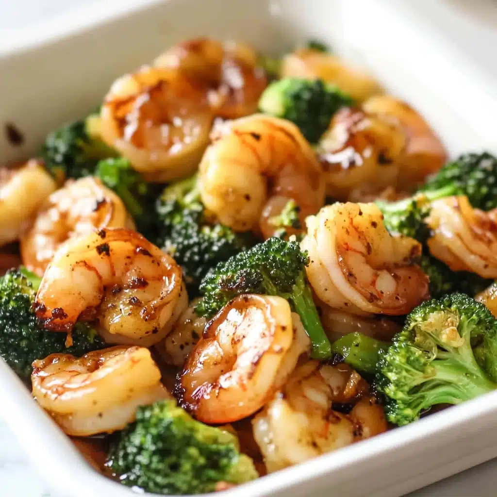 Sizzling Shrimp and Broccoli Stir Fry Recipe - Recipe Image