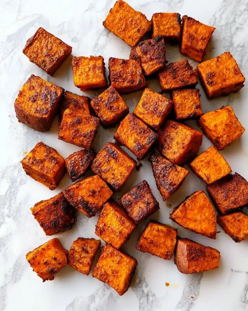 Spiced-Up Roasted Sweet Potatoes Recipe