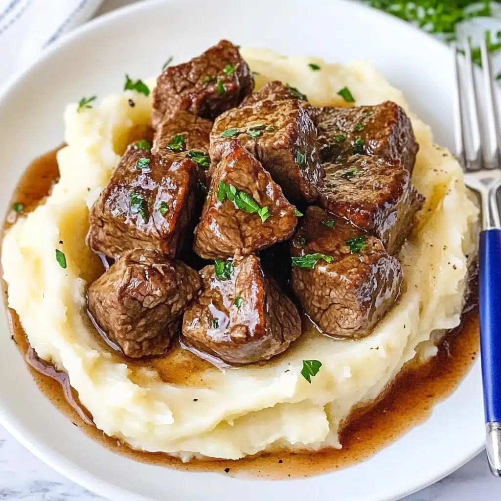 Garlic Butter Steak Bites Supreme Recipe - Recipe Image