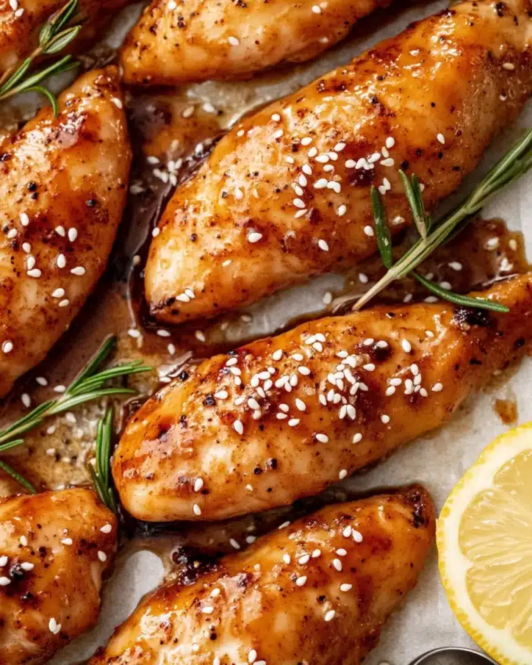 Honey Dijon Glazed Baked Chicken Recipe