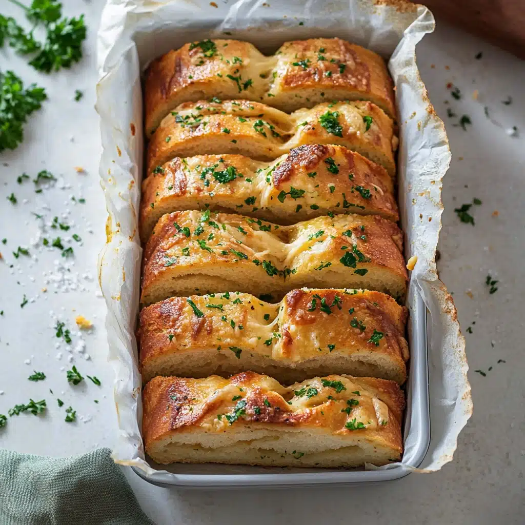 Garlic Herb Sourdough Pull-Apart Bread Recipe - Recipe Image