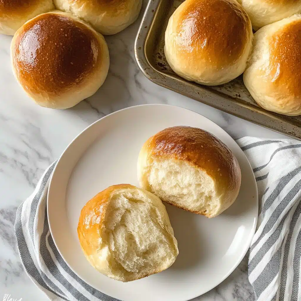 Mom’s Homemade Buns Recipe - Recipe Image