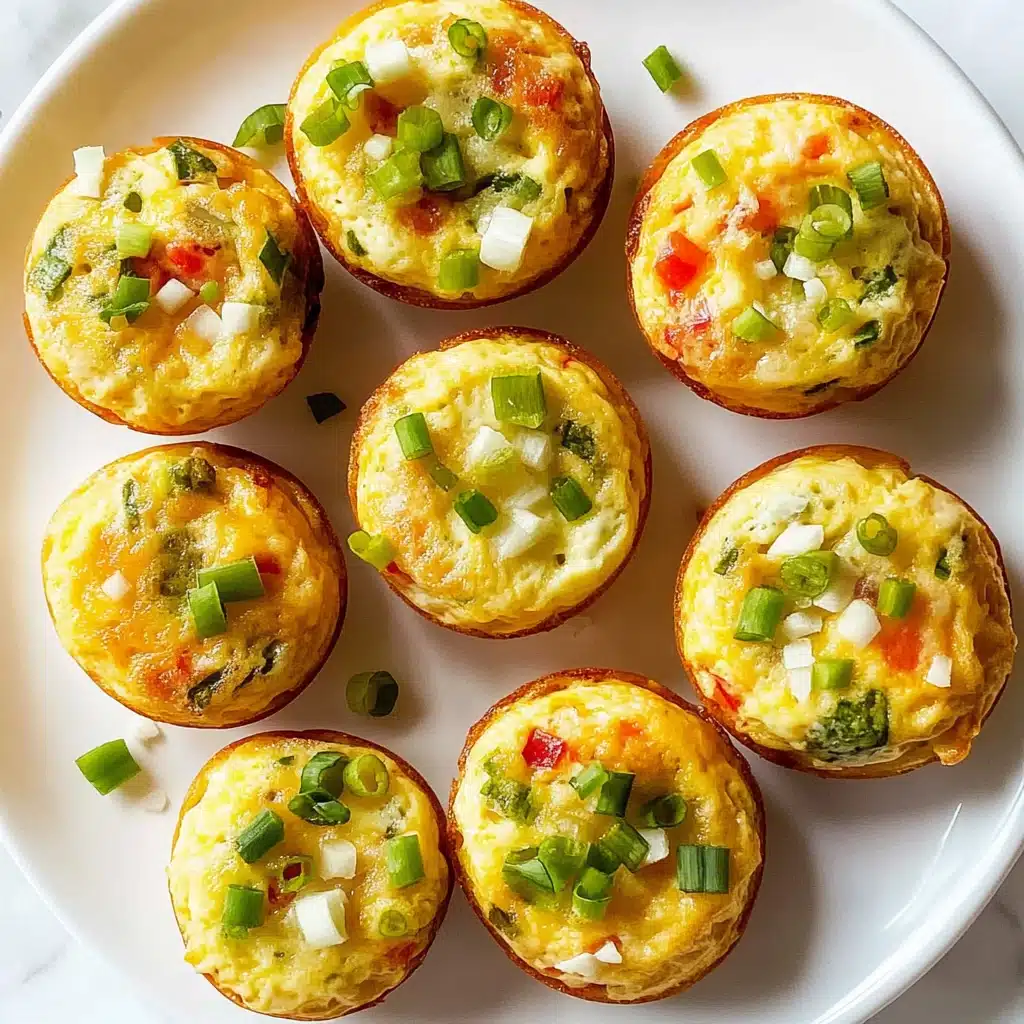 Feta and Red Pepper Egg Muffins Recipe - Recipe Image