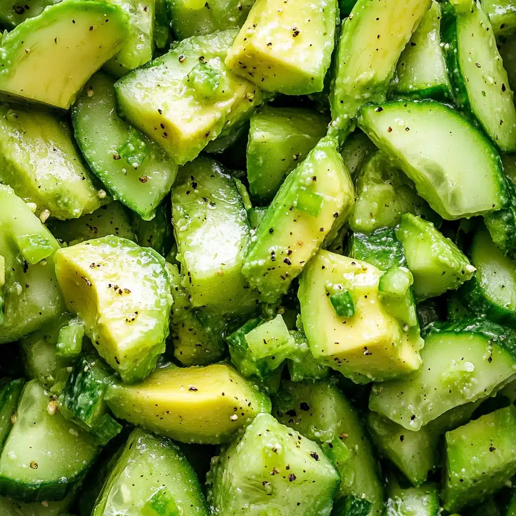 Lime Avocado Cucumber Salad Recipe - Recipe Image