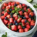 Minty Mojito Watermelon Salad Recipe