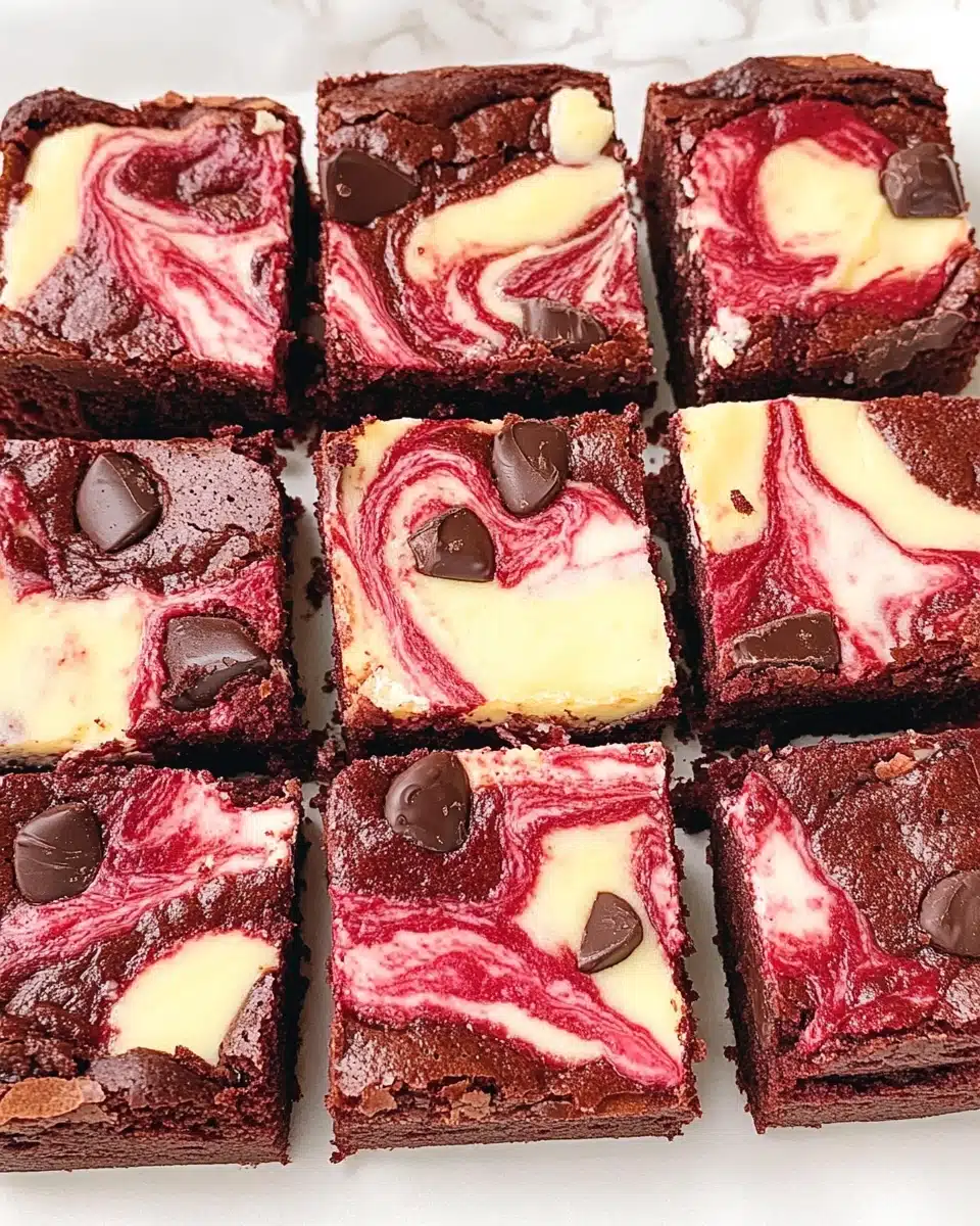 Red Velvet Chocolate Cheesecake Brownie Delight Recipe