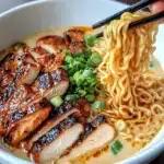 Spicy Garlic Chicken Ramen Recipe