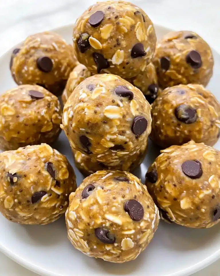 Maple Peanut Butter Energy Balls Recipe