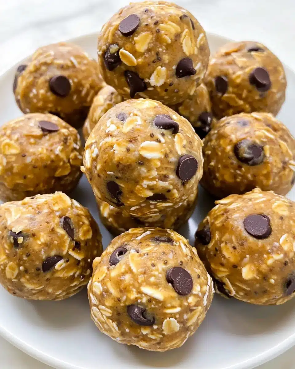 Maple Peanut Butter Energy Balls Recipe