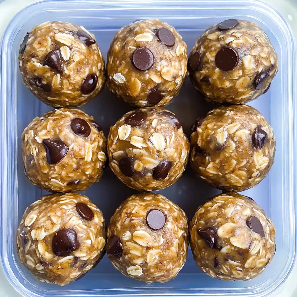 Maple Peanut Butter Energy Balls Recipe - Recipe Image