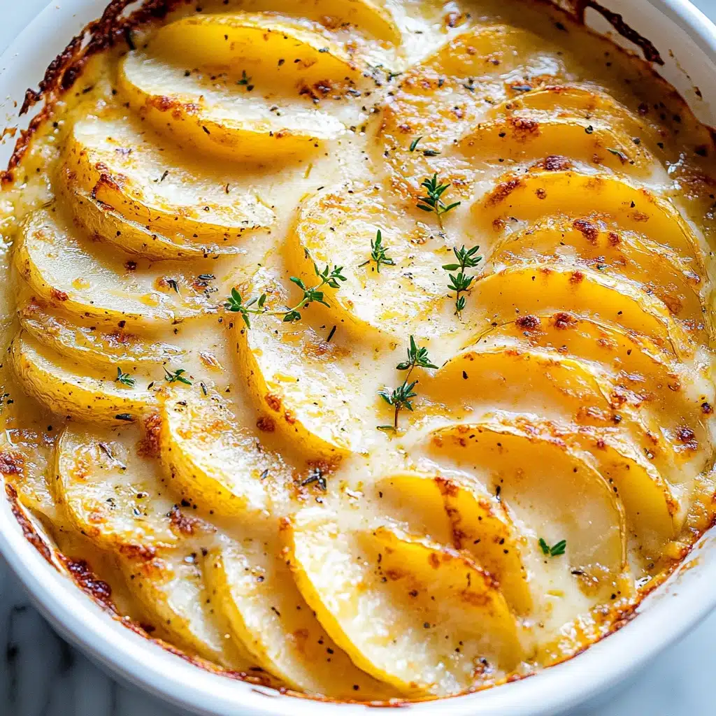 Creamy Gruyere Potato Gratin Recipe - Recipe Image