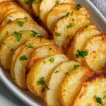 Crispy Garlic Herb Air Fryer Potato Slices Recipe