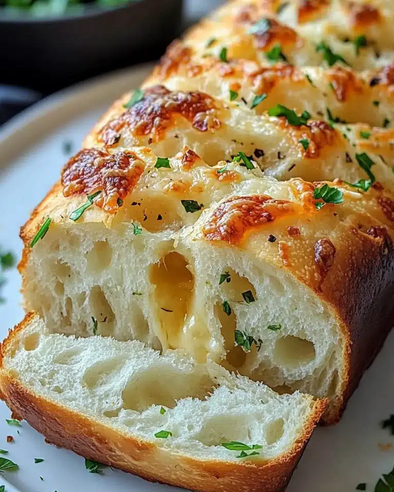 Italian Herbs and Cheese Bread Recipe