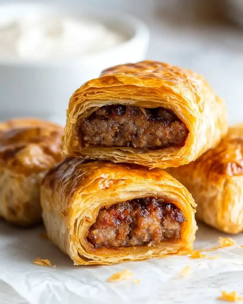 Chorizo Sausage Rolls Recipe