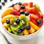 Fruit Salad with Honey Lime Dressing Recipe