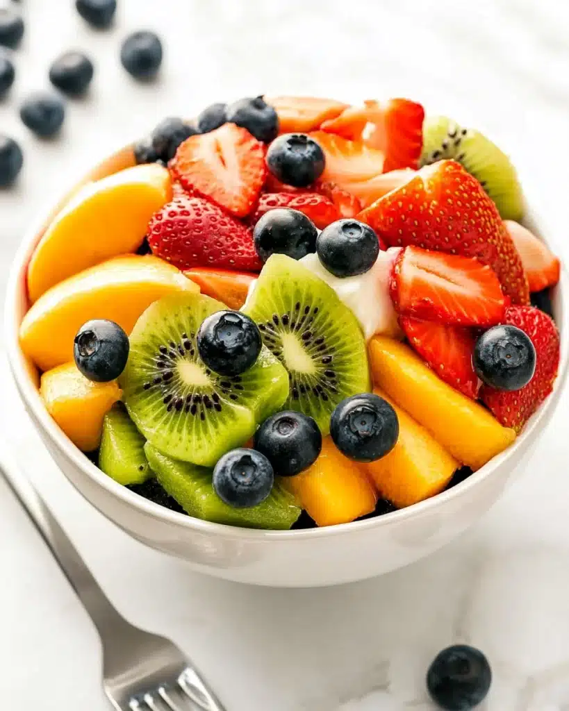 Fruit Salad with Honey Lime Dressing Recipe