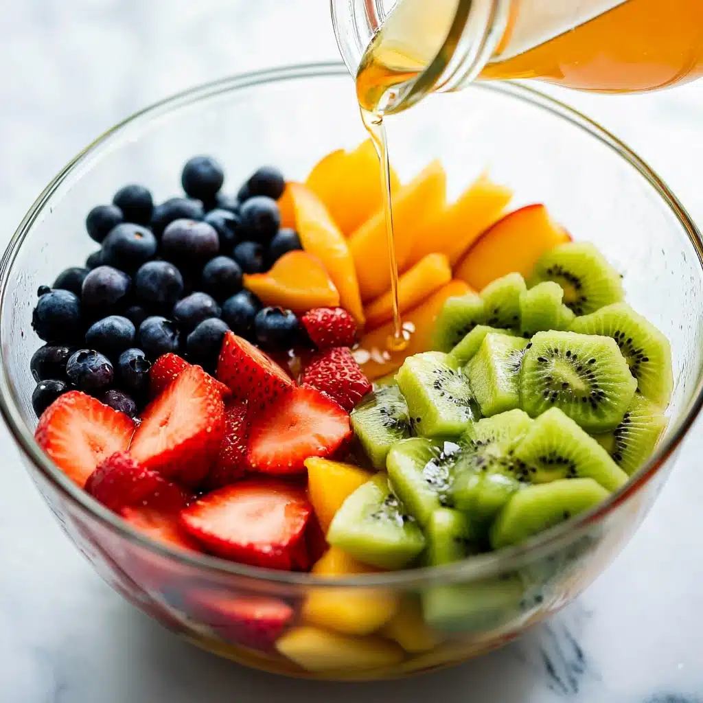 Fruit Salad with Honey Lime Dressing Recipe - Recipe Image