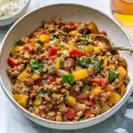 Ground Turkey and Peppers Recipe