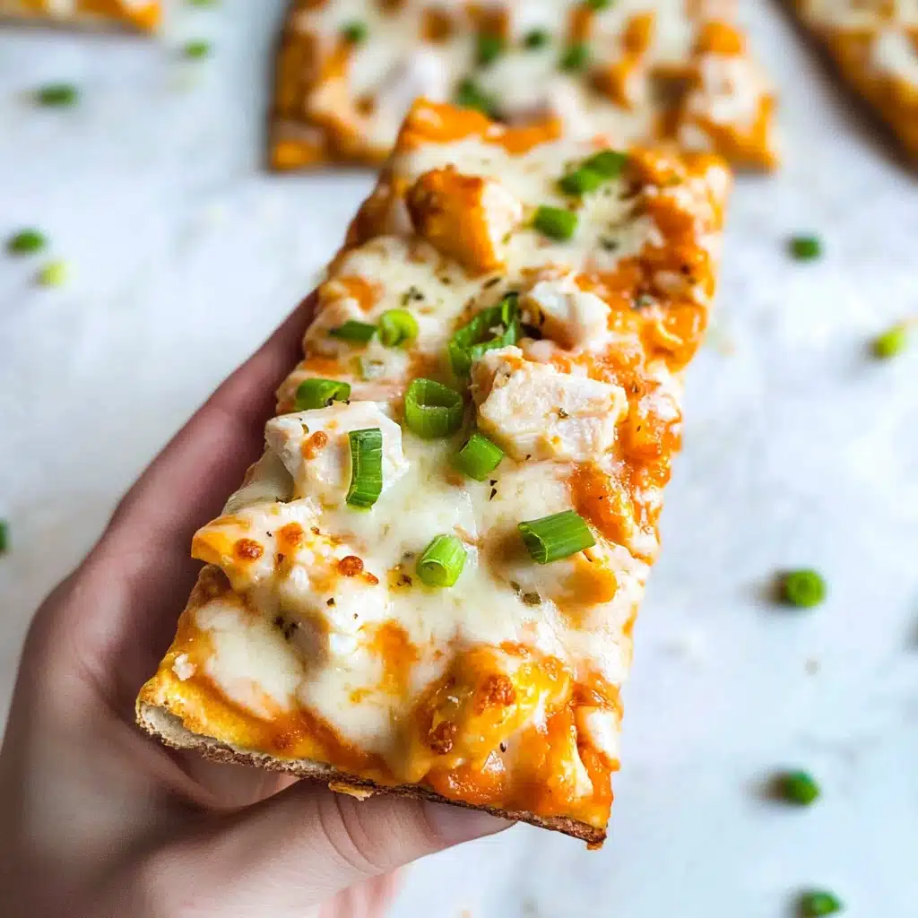 Buffalo Chicken Flatbread Recipe - Recipe Image
