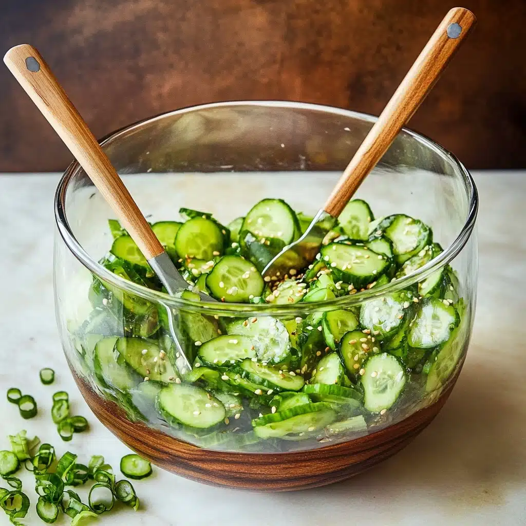 Easy Asian Cucumber Salad Recipe - Recipe Image