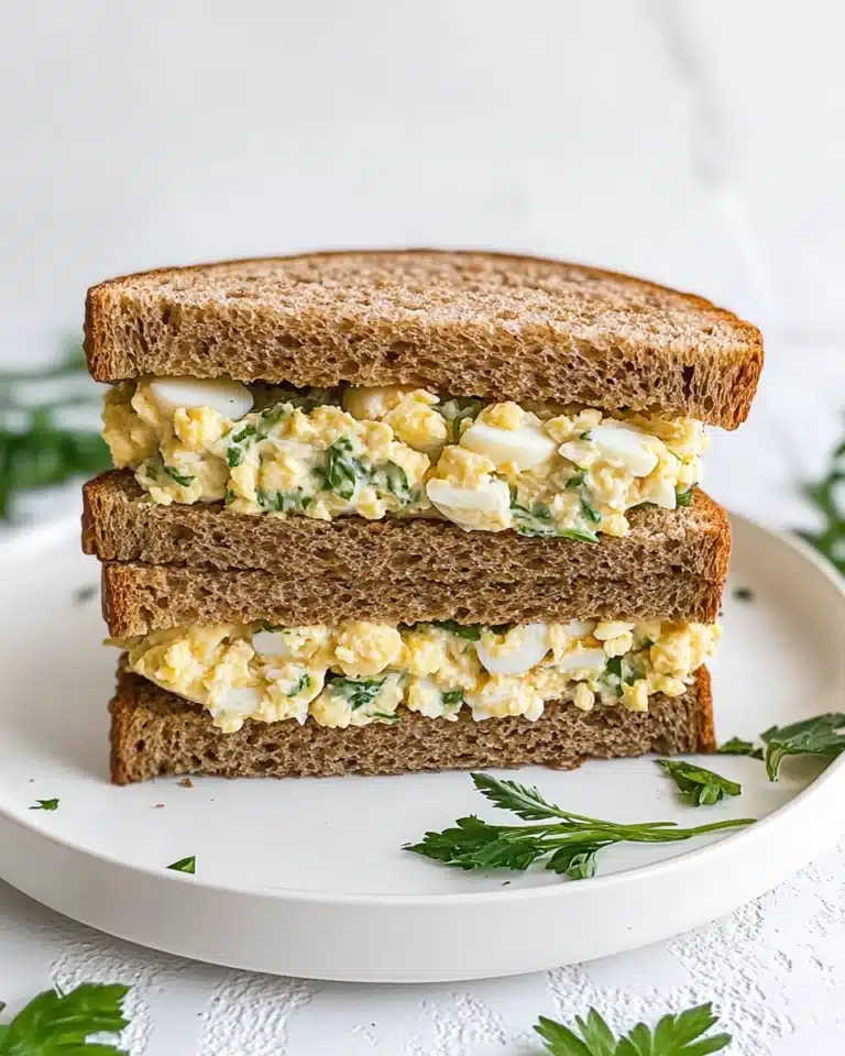 High Protein Egg Salad with Dill Recipe