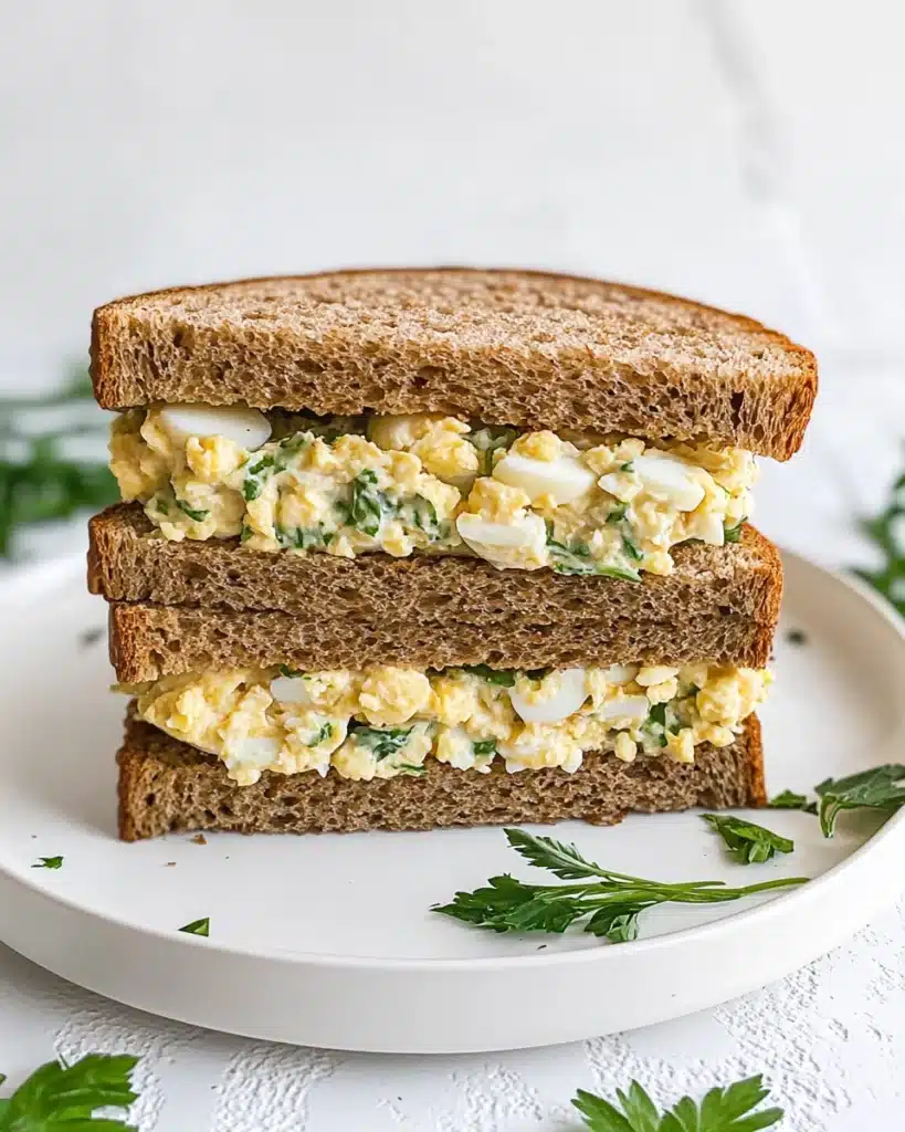 High Protein Egg Salad with Dill Recipe