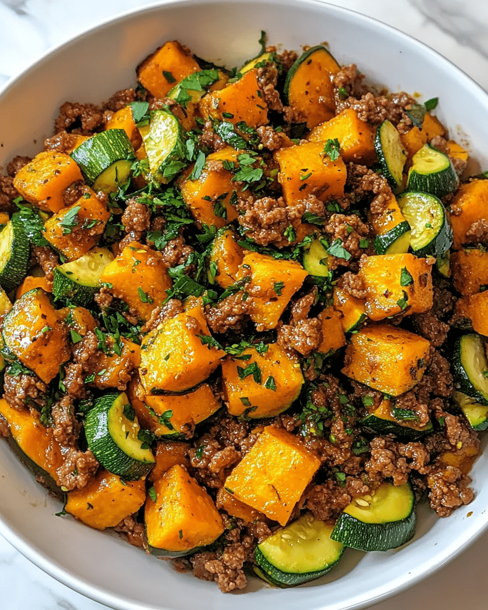 Beef and Veggie Skillet Delight Recipe
