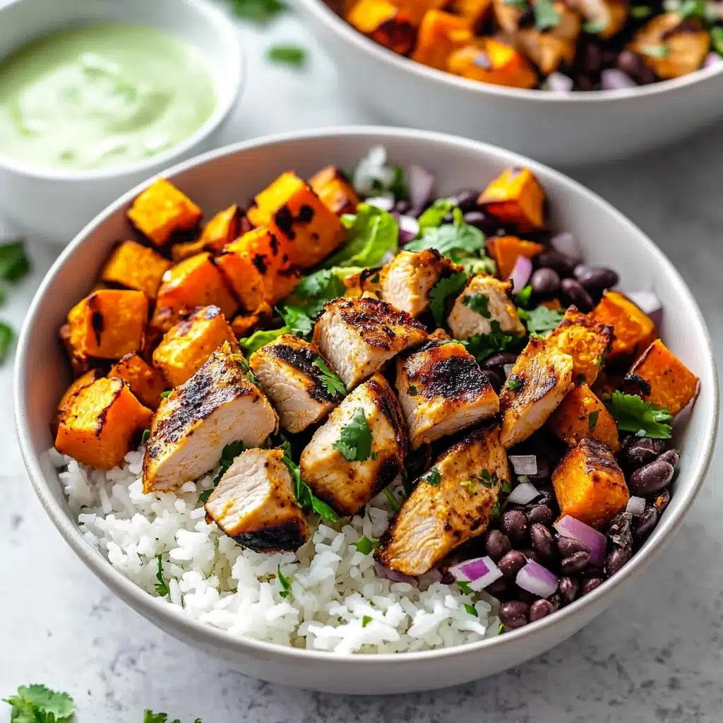 Spicy Blackened Chicken Rice Bowl Recipe - Recipe Image