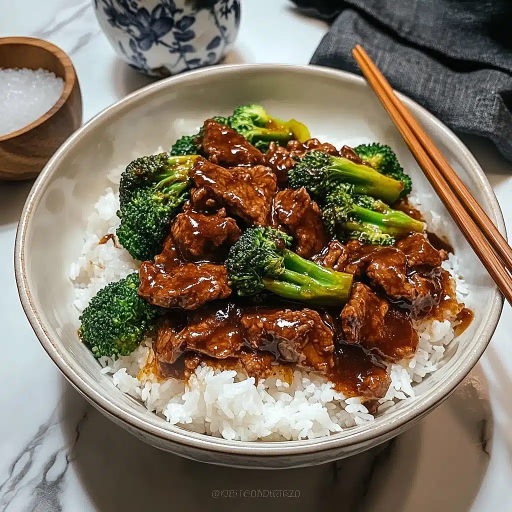 Savory Chinese Beef and Broccoli Stir-Fry Recipe - Recipe Image